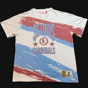 St. Louis Cardinals Mitchell & Ness vintage style MLB t-shirt size medium